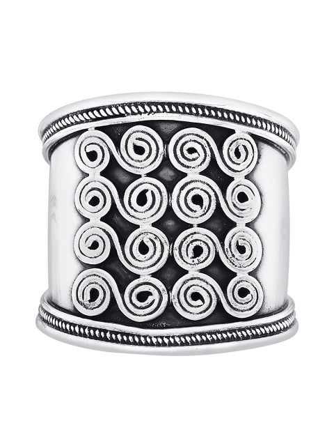 ahilya Silver Ring