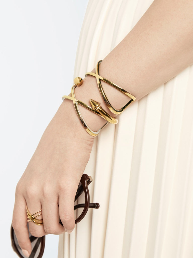 TREASURE CUFF-GRAY