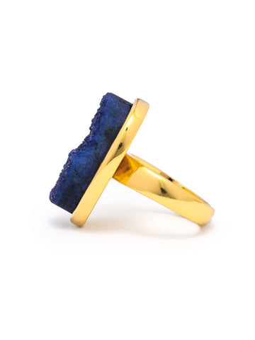 DRUZY COCKTAIL RING