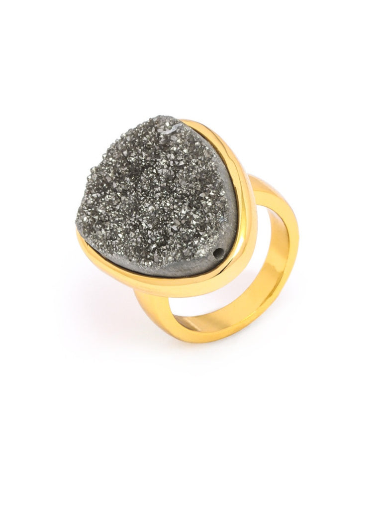DRUZY COCKTAIL RING