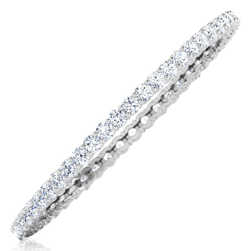 Gleam Solitaire Bangle