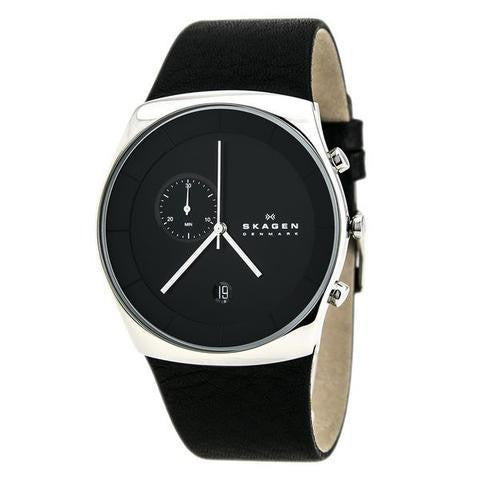 Skagen Havene Chronograph Leather Men Watch